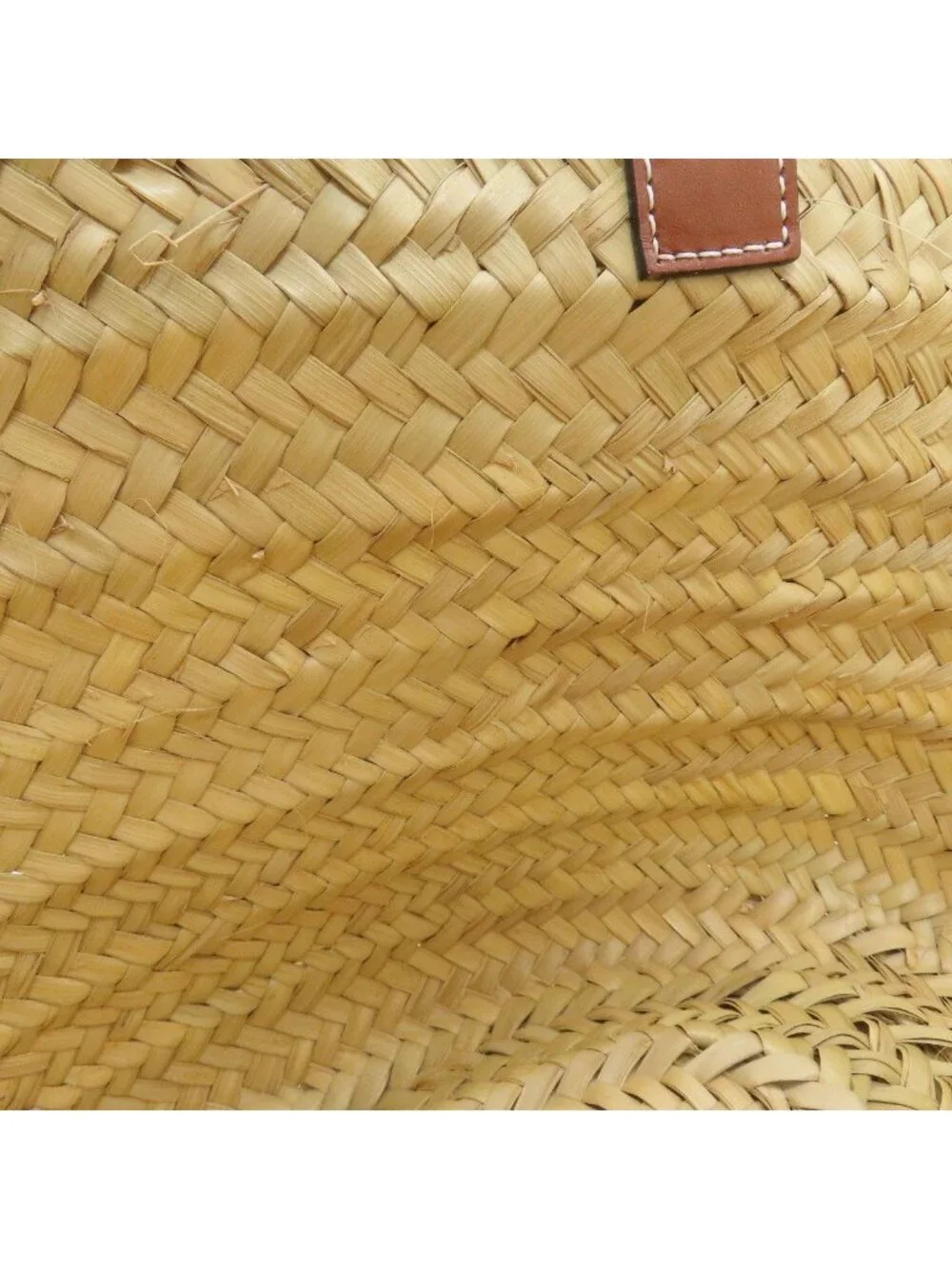 Loewe Flower Basket Tote Bag Calfskin Palm Leaf